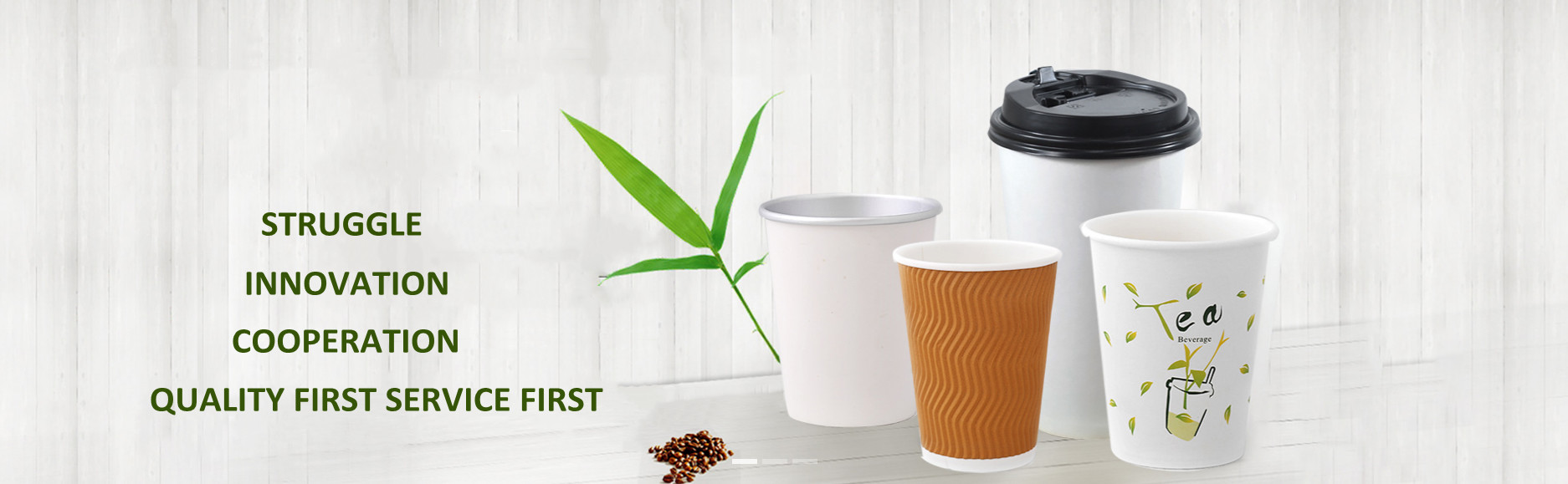 qualité Tasse de papier à mur unique usine