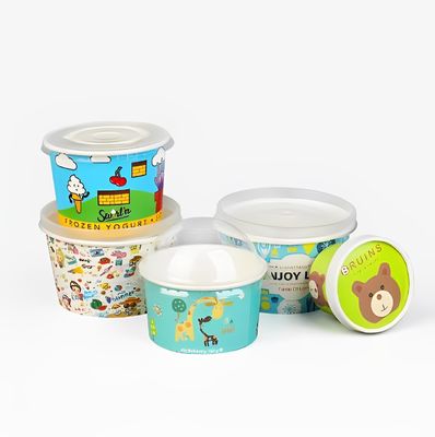 Cuve en papier d'emballage alimentaire 650 ml Cuve à salade à paroi unique Kraft