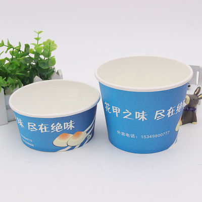 Salade de nourriture froide bols en papier écologique Kraft Bowl 750ml Logo personnalisé