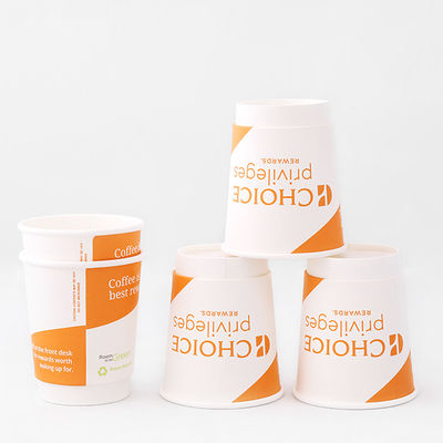 Coupe de papier à double paroi de qualité alimentaire 360 ml 10 oz de café chaud à emporter