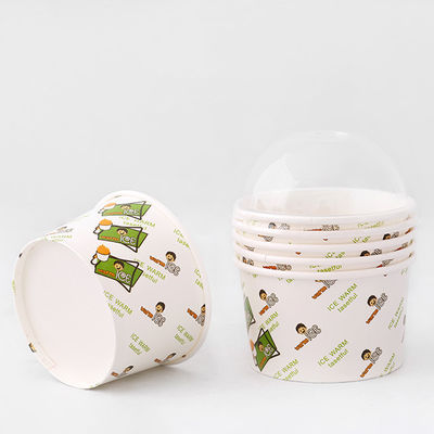 Cuve en papier à glaçons à usage unique en papier personnalisé