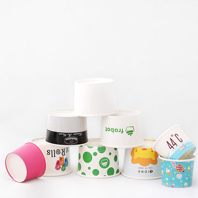 363cc boissons compostables bols de papier à paroi unique conteneur alimentaire pour emporter