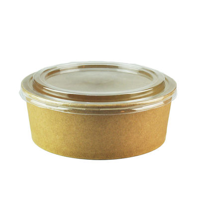 860 ml de boîtes en carton et en papier boîtes de salade boîtes simples de soupe en papier