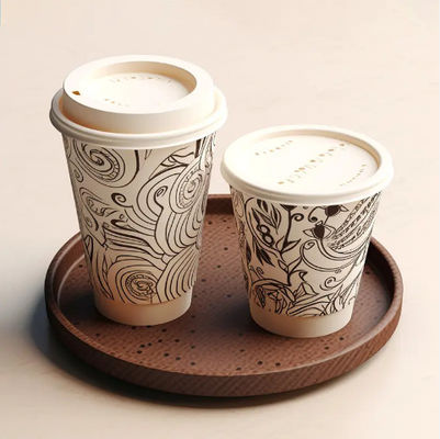 Personnalisé 32 oz 970 ml Double PE Single Paper Cup Résistant à la chaleur
