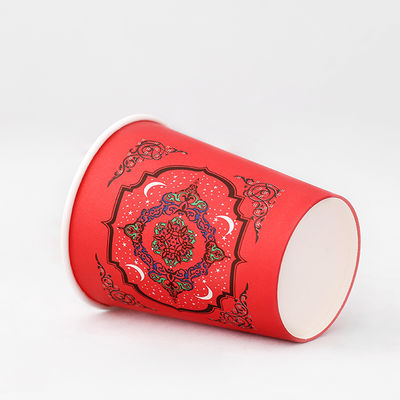 Custom Logo Disposable Paper Cups 8oz 12oz 16oz Hot Beverage