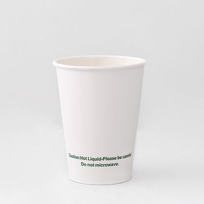 12 oz 430 ml échangeable PE revêtu single cup papier avec logo personnalisable