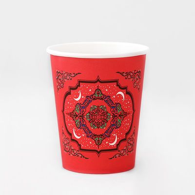 270 ml de tasse en papier à usage unique recouverte en PLA écologique de 9,5 oz