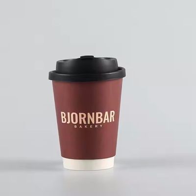 Des tasses de café double paroi personnalisées sans plastique jetables 610 ml 20 oz