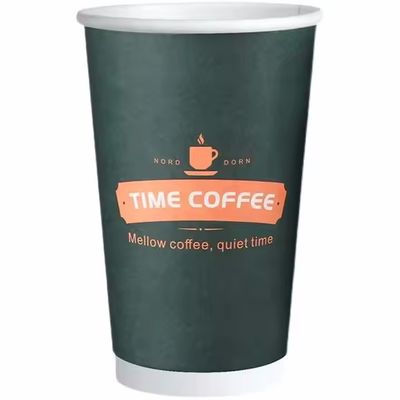 Coupe en papier à double paroi jetable de 630 ml en PLA revêtue de 22 oz