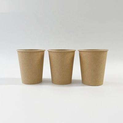 4 oz 125 ml tasse de papier murale personnalisable modèle biodégradable tasses de café à emporter