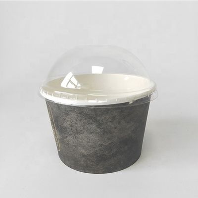 0.5L bols de crème glacée isolée pour boisson froide bols de sundae à emporter