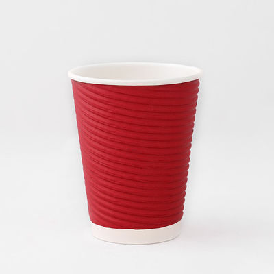 Coupe de café à coupe à coupe en papier en plastique