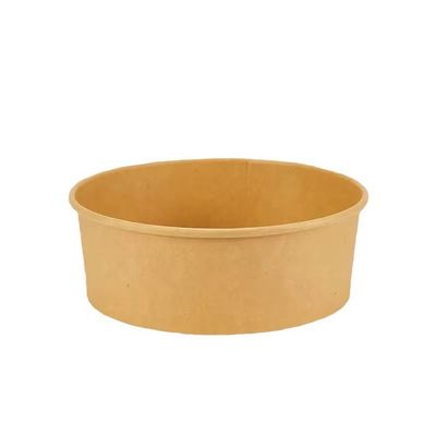 Soupe à la noix en papier à emporter 930 ml Ronde Salade Containers Préparation des repas