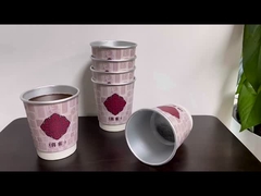 Des tasses en papier en aluminium de 8 oz