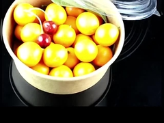 Soupe à la noix en papier à emporter bol biodégradable 930 ml contenant des aliments ronds